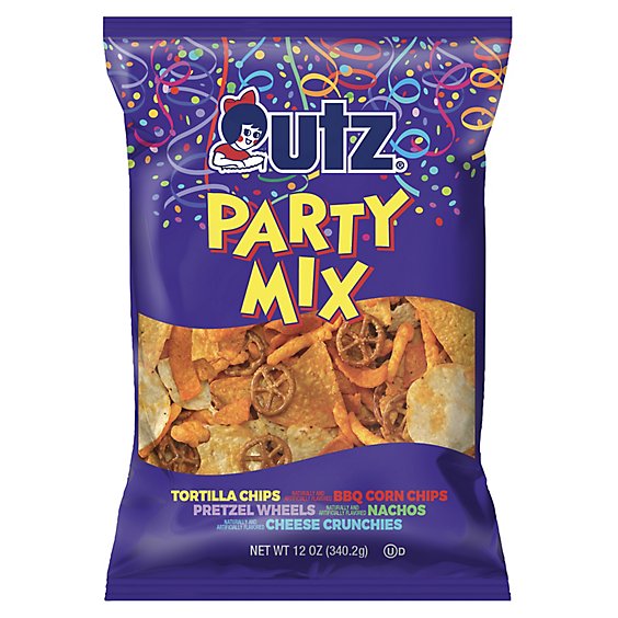 Utz Astd Party Mix  Bag - 12 OZ
