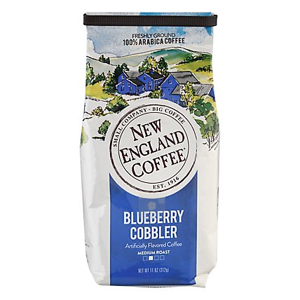 New England Coffee Blueberry Cobbler Bag - 11 OZ - Image 1