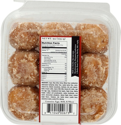 Bisousweet Maple Apple Doughnut Muffins 9 Oz - 9 Count - Image 5