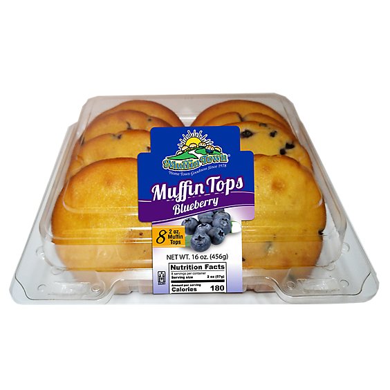 Blueberry Muffin Tops 8 Ct - 16 OZ