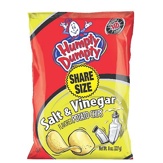 Humpty Dumpty Salt/vinegar Potato Chip - 11 OZ