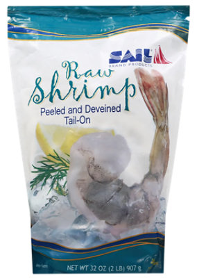 Shrimp Raw 31-40 Count Peel & Deveined - 2 LB - Image 1