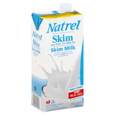 Natrel Skim Milk - 32 FZ - Safeway