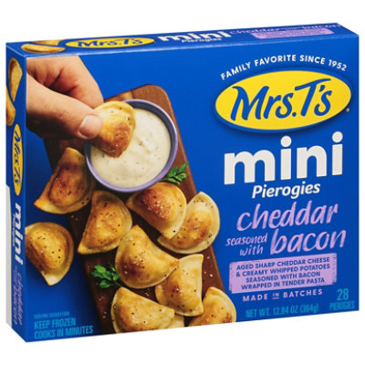 28 Count Box Of Mrs Ts Cheese And Bacon Minis - 12.84 OZ - Image 1