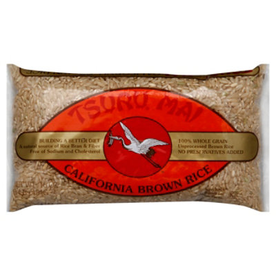 Tsurumai Brown Rice - 16 OZ - Image 1