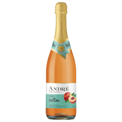 Andre Wine Cocktails Peach Bellini - 750 Ml. - Image 1