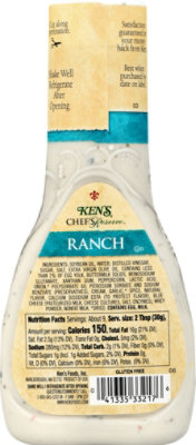 Kens Chefs Reserve Ranch Salad Dressing 9 Oz - 9 FZ - Image 6