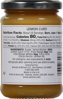 Tiptree Lemon Fruit Curd - 12 OZ - Image 6