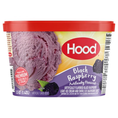 Hood Black Raspberry Ice Cream - 1.5 Quart - Image 3