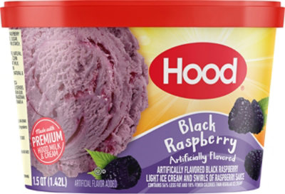 Hood Black Raspberry Ice Cream - 1.5 Quart - Image 6