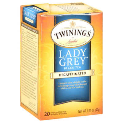 Twinings Of London Lady Greay Decaf Black Tea 20ct Bags - 20 CT - Image 1