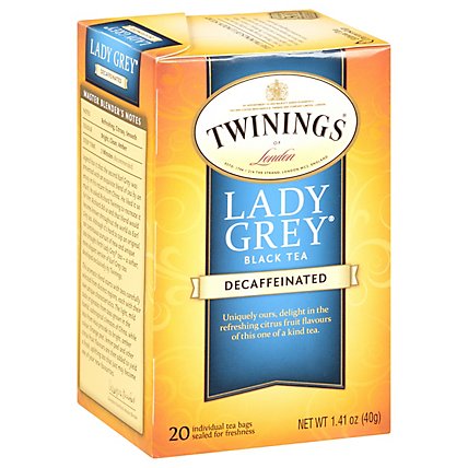 Twinings Of London Lady Greay Decaf Black Tea 20ct Bags - 20 CT - Image 1