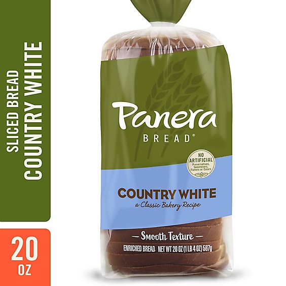 Panera Country White Bread - 20 OZ