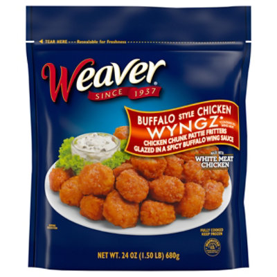 Weaver Chicken Buffalo Boneless W - 24 OZ - Image 1