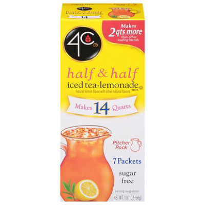 4C Foods Iced Tea And Lemonade Half And Half Drink Mix - 1.97 OZ - Image 3