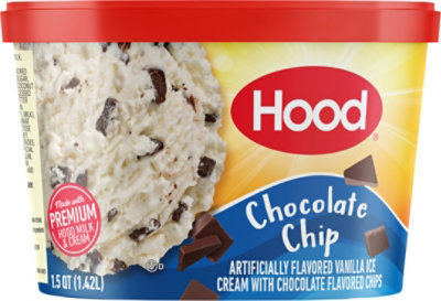 Hood Chocolate Chip Ice Cream - 1.5 Quart - Image 6