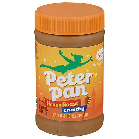 Peter Pan Honey Roast Crunchy Peanut Butter - 16.3 OZ