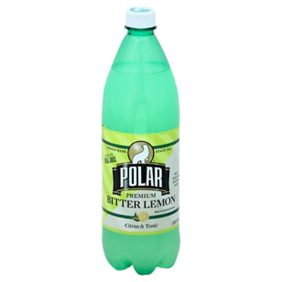 Polar Soda Lemon Bitter - 33.8 FZ - Image 1