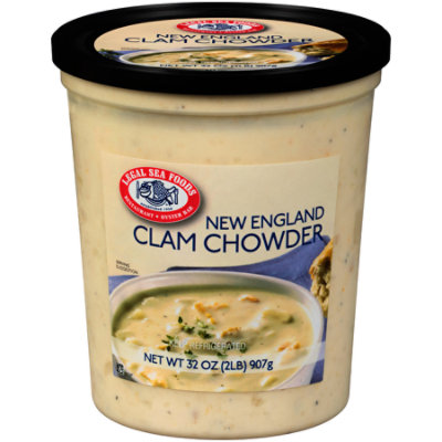 Legal Sea Foods New England Clam Chowder - 32 Oz. - Image 1