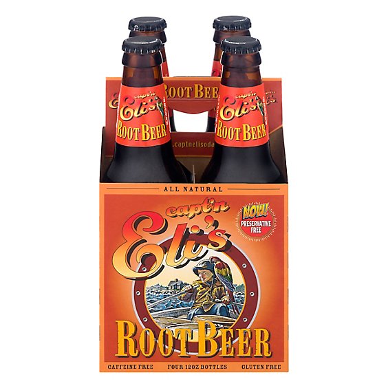 Captn Elis Soda Beer Root - 4-12 FZ