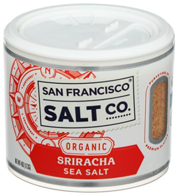 San Francisco Salt Co Sea Sriracha Org - 4 OZ - Image 1
