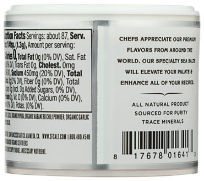 San Francisco Salt Co Sea Sriracha Org - 4 OZ - Image 2