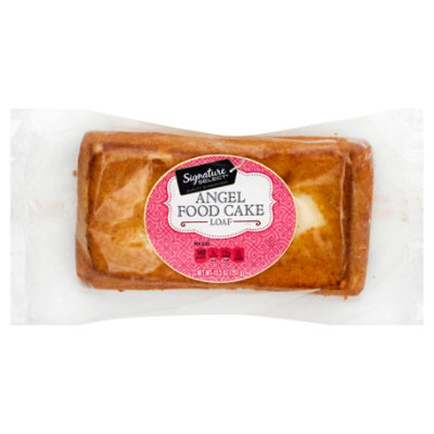 Signature SELECT Cake Angel Food Loaf - 10.5 OZ - Image 1