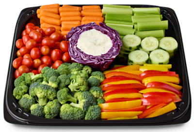 Deli Garden Fresh Vegetable 16 Inch Tray - Each - Image 1