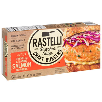 Craft All Natural Salmon Brger - 32 OZ - Image 1