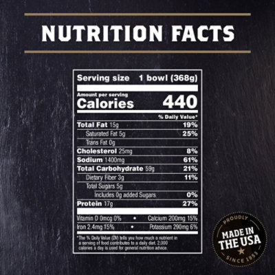 Banquet Mega Bowls Bacon Mac 'N Cheese Bowl - 13 Oz - Image 4