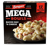 Banquet Mega Bowls Frozen Bacon Mac N Cheese - 13 Oz