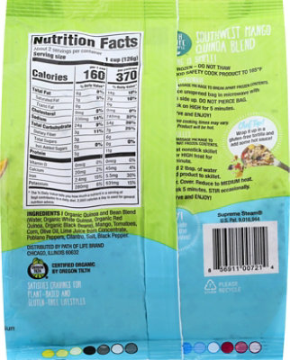 Path Of Life Quinoa Blnd Sowest Mango - 10 OZ - Image 6
