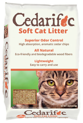 cedarific natural cat litter