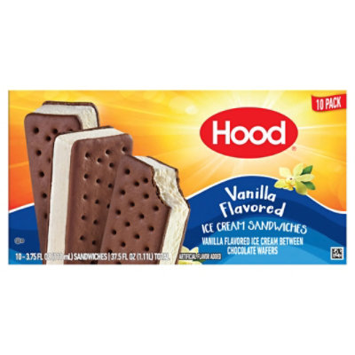 Hood Ice Cream Sandwich - 10-3.75 Oz - Image 3