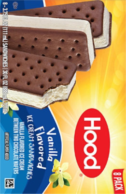Hood Ice Cream Sandwich - 10-3.75 Oz - Image 5