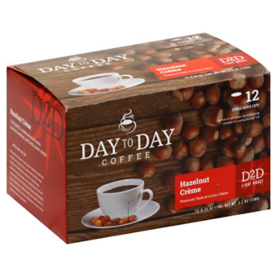 Day To Day Hazelnut Coffee Each Safeway