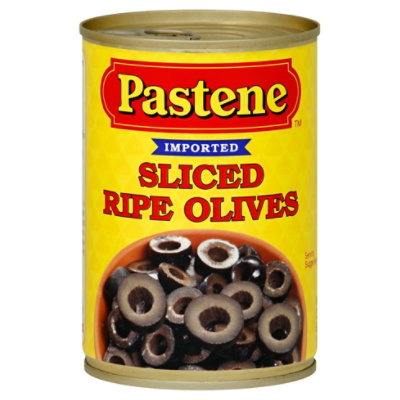 Pastene Olives Medium - 6 OZ - Image 1