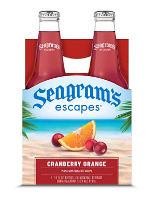 Seagram's Escapes Cherry Italian Ice Bottles - 4-11.2 Oz - Image 3