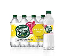 Poland Spring Sparkling Pomegranate Lemonade - 8-16.9 FZ