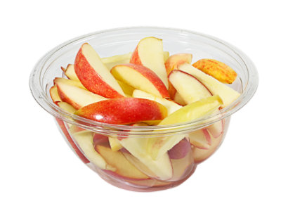 Red Sliced Apple Bowls - 16 OZ - Image 1