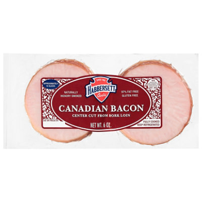 Habbersett Canadian Style Bacon - 6 OZ - Image 2