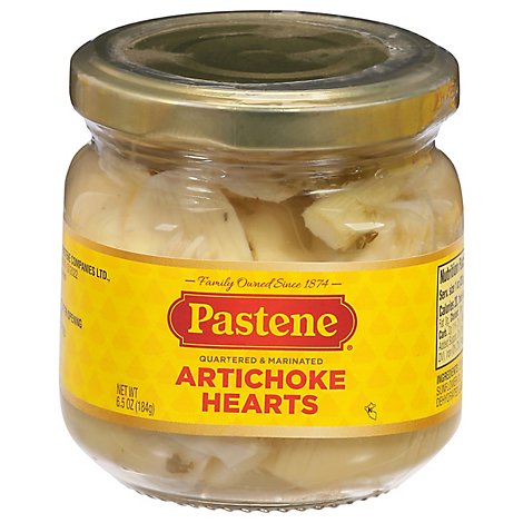 Pastene Artichoke Heart Quartered Marinated - 6.5 OZ