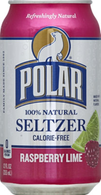 Polar Seltzer Raspberry Lime - 6-12 FZ - Image 2