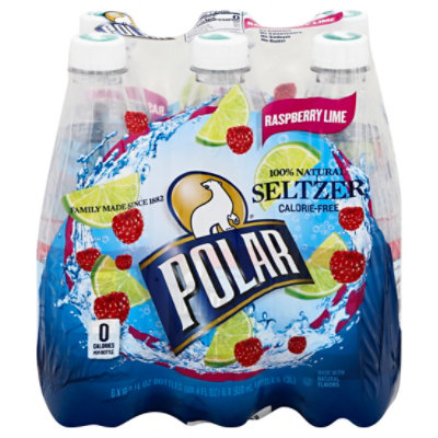 Polar Seltzer Raspberry Lime - 6-16.9 FZ - Image 3