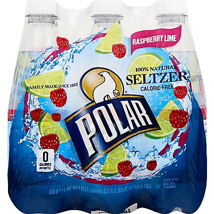Polar Seltzer Raspberry Lime - 6-16.9 FZ - Image 2
