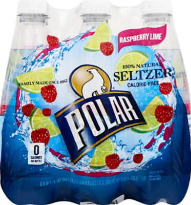 Polar Seltzer Raspberry Lime - 6-16.9 FZ - Image 2