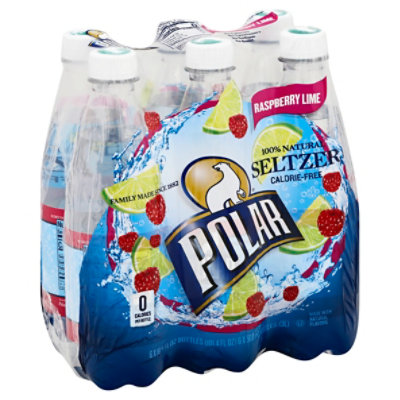 Polar Seltzer Raspberry Lime - 6-16.9 FZ - Image 1
