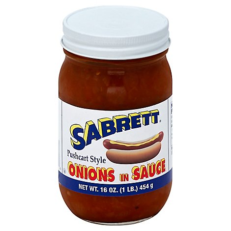 Sabrett Onions In Sauce Pushcart Style - 16 Oz