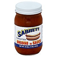 Sabrett Onions In Sauce Pushcart Style - 16 Oz - Image 1