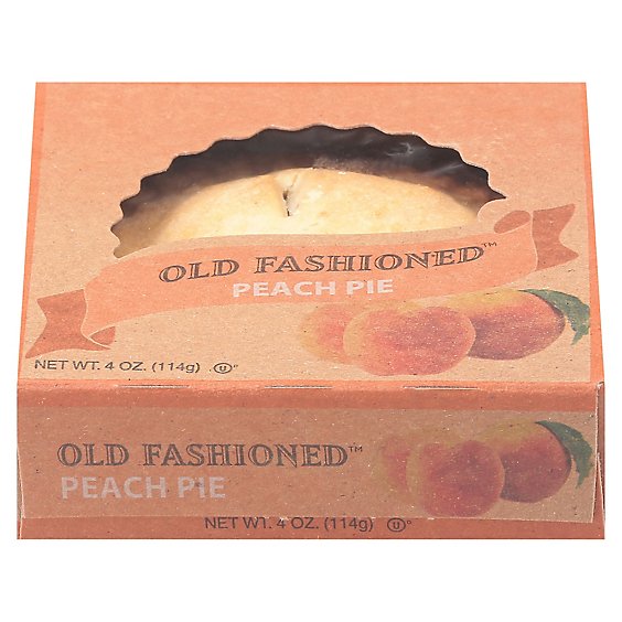 Table Talk Mini Old Fashioned Peach Pie - 4 Oz.